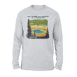 Yellowstone National Park Long Sleeve Real Freedom Lies In Wildness Not In Ciuilization #Camping