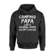 Camping Papa Like A Normal Papa Except Cooler Grandpa Hoodie