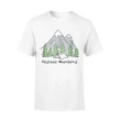 Cascade Mountain For Hikers Campers Family Vacations T Shirt