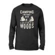 Camping Without Beer Funny Camp For Outdoors Long Sleeve T-Shirt