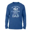My Favorite Camping Buddy Call Me Dad Father Day Long Sleeve T-Shirt