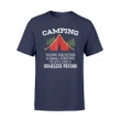 Camping Clothes Funny Live Like A Homeless Person T Shirt