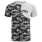 Seattle Seahawks T-Shirt - Style Mix Camo