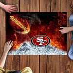 San Francisco 49ers Puzzle - Break Out To Rise Up - NFL