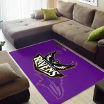 Baltimore Ravens Logo Area Rug  Football - NFL
