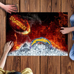 Los Angeles Chargers Puzzle - Break Out To Rise Up - NFL