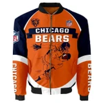 Chicago Bears Men's Rugby Sports Bomber Jacket