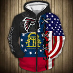 Atlanta Falcons Football Justice Mix America Flag - NFL