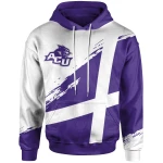 Abilene Christian Wildcats Football - Logo Team Curve Color Hoodie - NCAA