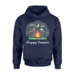 Happy Camper Funny Camping Gift Idea Hoodie
