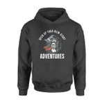 Open Up Your New Story Adventures Camping Hoodie
