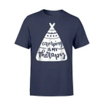 Camping Is My Therapy Tent  T Shirt