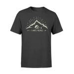 I Hate People Mountain Camping T Shirt