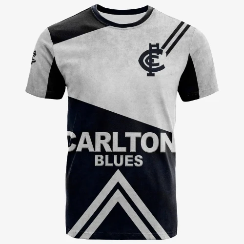 Carlton Blues AFL ALL Over Print T-Shirt 2020