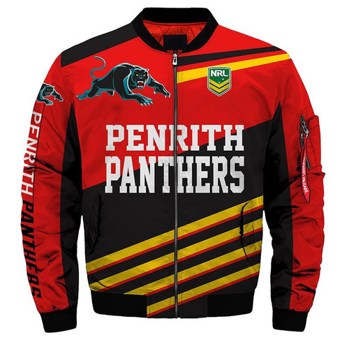 Penrith Panthers Jacket 3D Full-zip Jackets - NFL