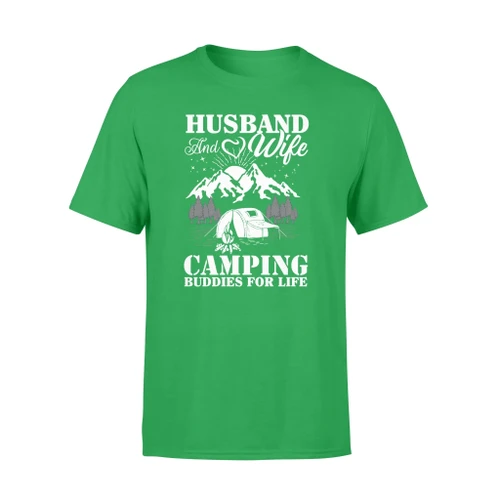 Husband And Wife Camping Buddies For Life T Shirt