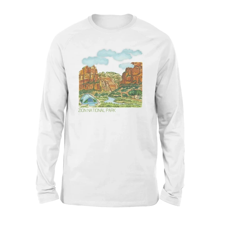 Zion National Park Long Sleeve #Camping