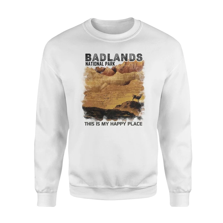 Badlands National Park Sweatshirt This Is My Happy Place #Camping