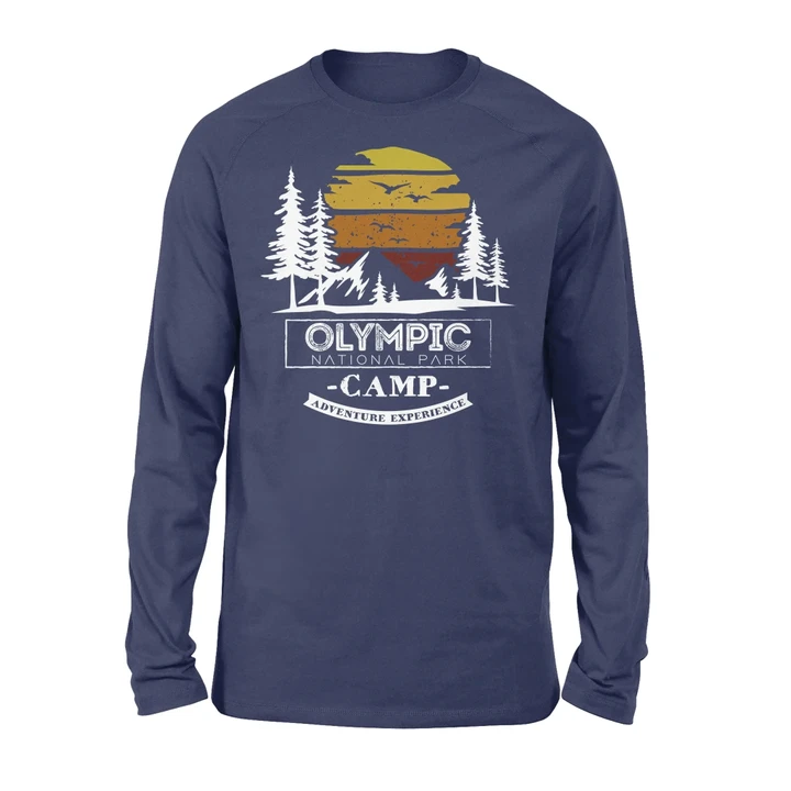 Olympic National Park Camping Long Sleeve Camp Adventure Experience #Camping