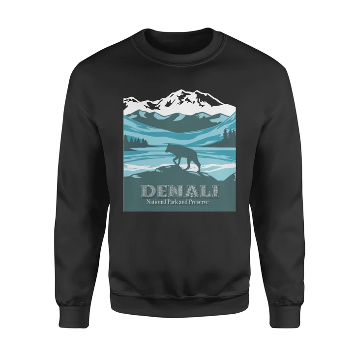 Denali National Park And Preserve Sweatshirt #Camping