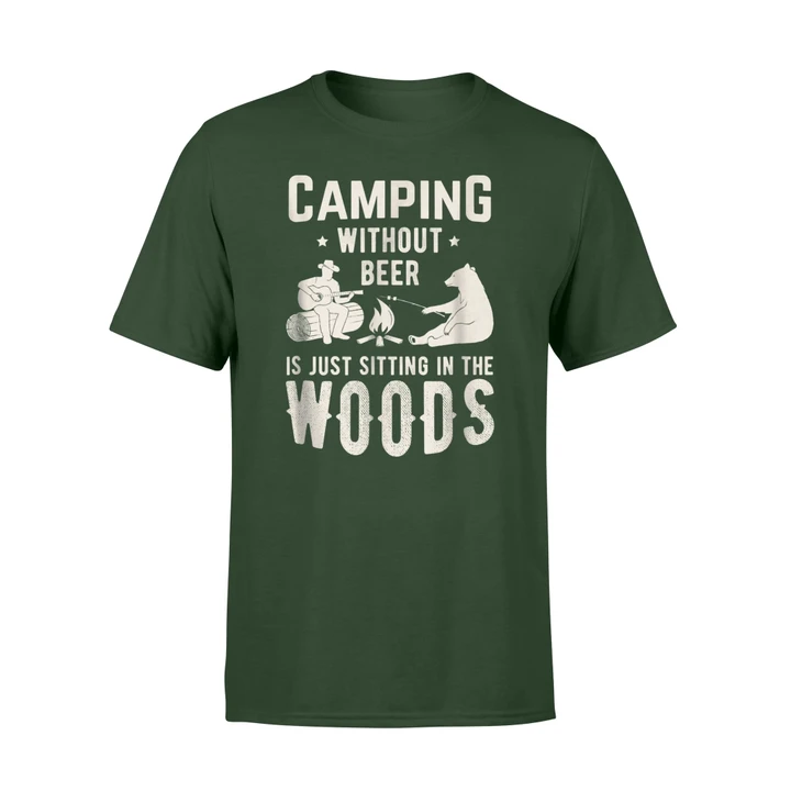 Camping Without Beer Funny Camp For Outdoors T Shirt