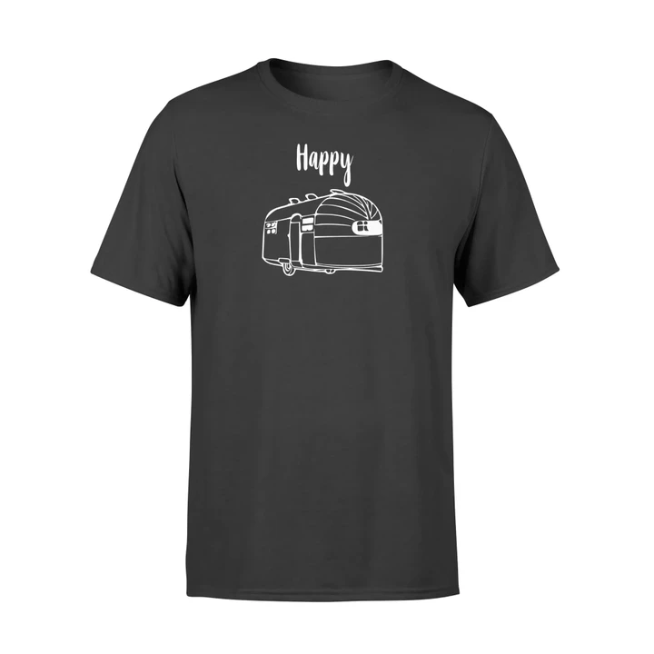 Happy Camper Airstream Camper T Shirt