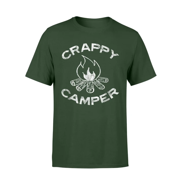 Crappy Campers - Camping Travel Hiking Campsite T Shirt