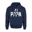 #1 Papa Number One Gift For Father's Day Hoodie