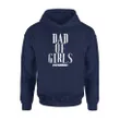 #Outnumbered Dad Of Girls Funny Father Daughters Hoodie