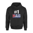 Women's Cotton Hoodie - #1 Dad Cuba Father's Day Holiday