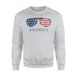4th Of July , America Sunglasses Top, Independence Day Sweatshirt