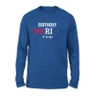 Birthday America 4th Of July - United States Independence Day - Mra Premium Long Sleeve T-Shirt