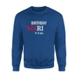 Men's Cotton Sweatshirt - Birthday America 4th Of July - United States Independence Day - MRA