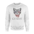 Catriot Funny Cat, 4th Of July Independence Day Sweatshirt