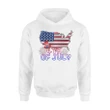 Celebrating Independence Day 4th Of July Premium Hoodie