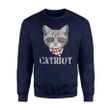 Catriot Funny Cat, 4th Of July Independence Day Sweatshirt