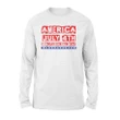 America Independence Day Holiday 4th July Patriotic Premium Long Sleeve T-Shirt