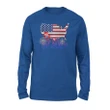 Celebrating Independence Day 4th Of July Premium Long Sleeve T-Shirt