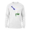 Cascadia Bioregion Map Flag Independence Premium Long Sleeve T-Shirt
