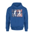 America 4Th July Independence Day Dance Mom Premium Hoodie