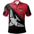 Essendon Bombers AFL Retro Personalized Polo Shirt