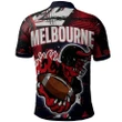 Melbourne Demons AFL Retro Personalized Polo Shirts
