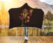 Hawthorn Hawks Retro AFL Hooded Blanket