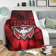 Essendon Bombers Logo AFL Premium Blanket