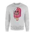 Creepy Ice Cream Popsicle Monster Halloween October 31st Sweatshirt