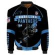 Carolina Panthers Men's Rugby Sports Bomber Jacket