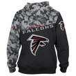 Atlanta Falcons Football Hoodie Mix Camo - NFL