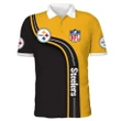 Men's Pittsburgh Steelers Polo Shirt 3D