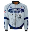 Dallas Cowboys Men's Rugby Sports Bomber Jacket
