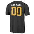 Personalized - Pittsburgh Steelers T-Shirt Logo Steelers Black  Football - NFL